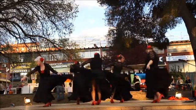 Grupo de baile Jarana Feria de Abril Can Parellada 2014 3