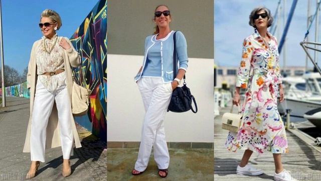 САМАЯ МОДНАЯ ОДЕЖДА ДЛЯ ЖЕНЩИН 50+ ? КРАСИВЫЕ ПОВСЕДНЕВНЫЕ ОБРАЗЫ ВЕСНА-ЛЕТО 2024