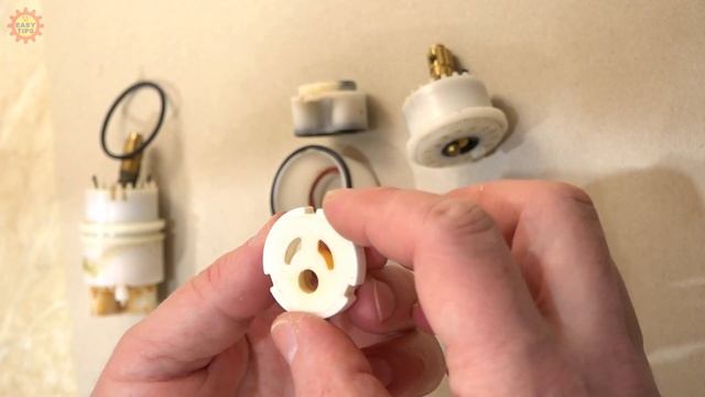 Разборка - сборка восстановленного картриджа для смесителя ORAS 158888