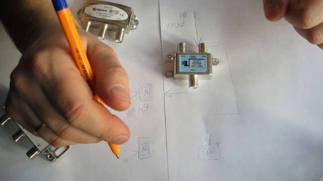 ДЕЛИТЕЛИ И ОТВЕТВИТЕЛИ ТВ СИГНАЛА, в чем разница?Как сделать разводку тв кабеля?