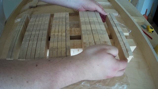 Торцевая разделочная доска из берёзовых дров своими руками