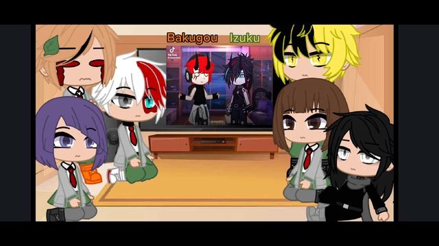 Mha react to Izuku as Random Gacha Tiktoks//Repost//1/1//BakuDeku