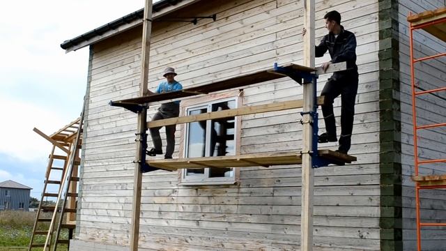 Самоподъёмные строительные леса