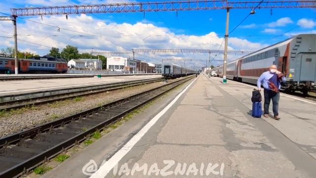 Первое видео про поезда /Поезда видео/ Двухэтажный поезд