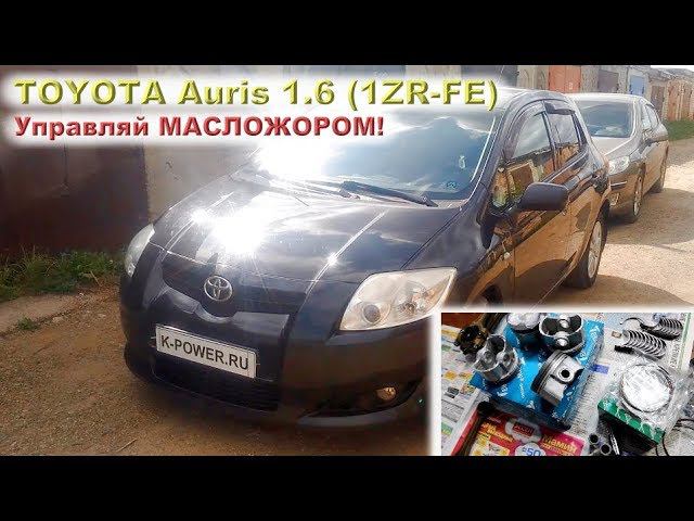 TOYOTA Auris 1.6 (1ZR-FE): Управляй МАСЛОЖОРОМ!!