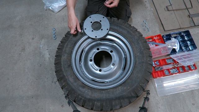 БОЛЬШИЕ КОЛЕСА на мотоблок МТЗ