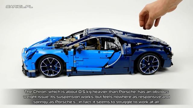 LEGO Technic Bugatti Chiron VS Porsche 911 GT3 RS: Which one is better? [4K]
