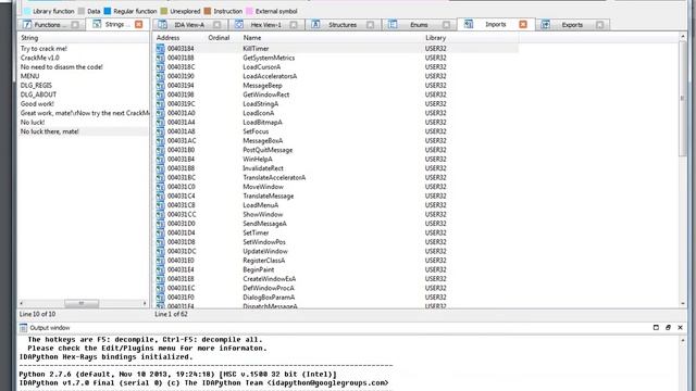 IDA pro с нуля -  Часть  1