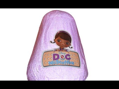 ✿ Доктор Плюшева Огромное яйцо с Сюрпризами Doc McStuffins GIANT Surprise EGG Disney