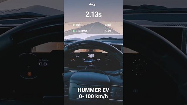 HUMMER EV: 0-100 km/h #hummer #hummerev #хаммер