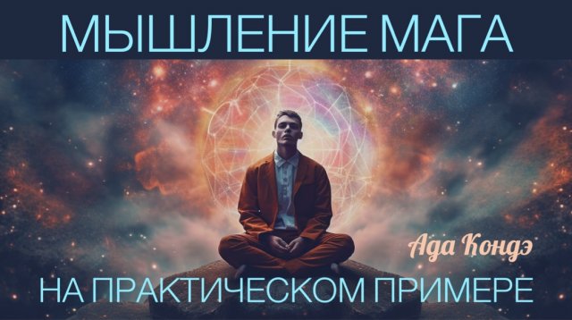 МЫШЛЕНИЕ МАГА. Умение создавать реальность. Ада Кондэ