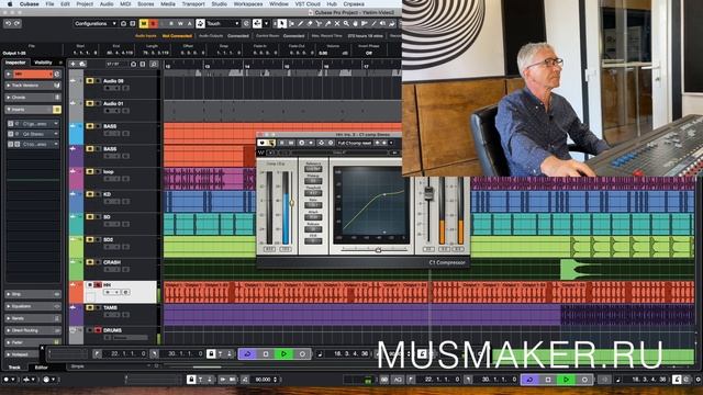 СВЕДЕНИЕ ТРЕКА В CUBASE НА РЕАЛЬНОМ ПРИМЕРЕ | Ч.1