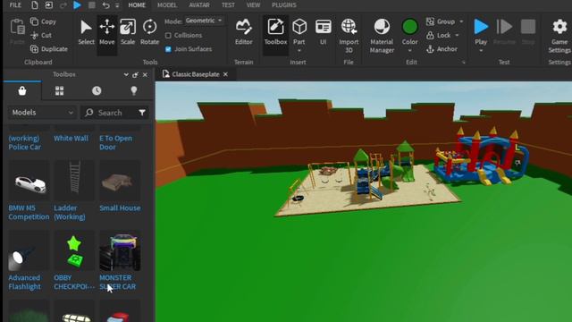 Game settings в ROBLOX STUDIO tutorial для новичков