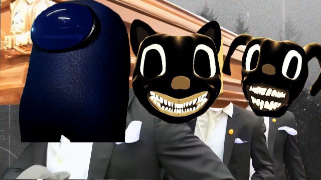 Among Us vs Cartoon Cat - Coffin Dance Song (Cover)