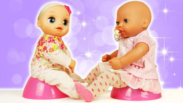 Весёлые игры Дочки Матери - Кукла Элайв в гостях у Беби Анабель! – Видео куклы для девочек Baby Born