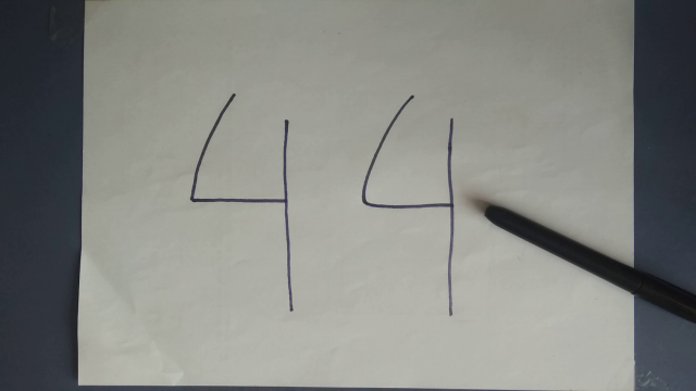 РИСУЕМ СЛОНА ИЗ 44