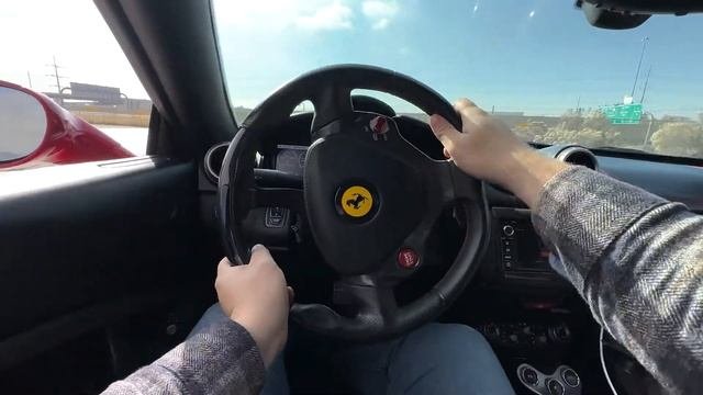 POV - Driving a Straight Piped Ferrari California!
