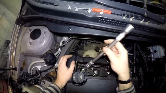 Как заменить свечи зажигания KIA Ceed 1.6 122л.с. G4FC