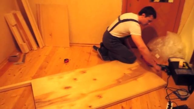 3 Собираем рамы. Как сделать диван Еврокнижка своими руками.