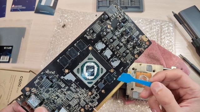 RX 580 видеокарта греется до 80 градусов. замена термопасты и термопрокладок, тест в играх