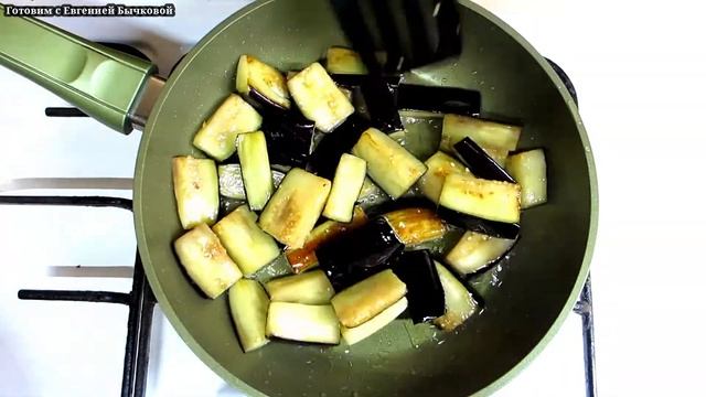 Закуска из баклажан. Баклажаны в карамельном соусе.