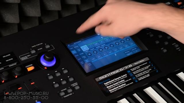 YAMAHA MONTAGE -  русскоязычный обзор самого продвинутого синтезатора
