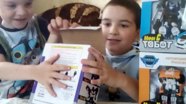 Тобот X, C, W. Распаковка трансформеров