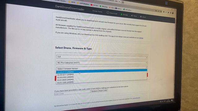 DJI Mavic 3 connect with RC PRO ENTERPRICE and Remove Drone ID