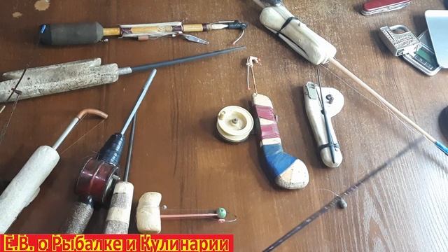 Много интересных самодельных зимних удочек СССР.Советские необычные самодельные зимние удочки.