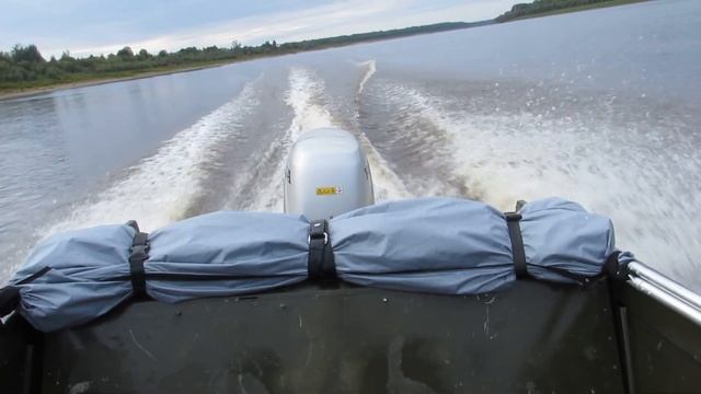 Казанка 5м3//Тест гребных винтов с мотором Хонда 30 л.с./ Шаг 11,12,13