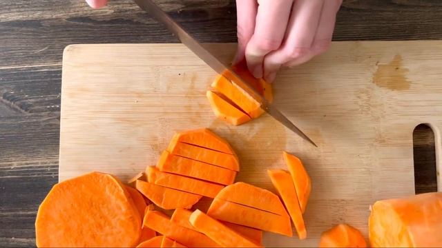 Как готовить БАТАТ в духовке. ЛУЧШИЙ рецепт батата! Гарнир на праздничный стол