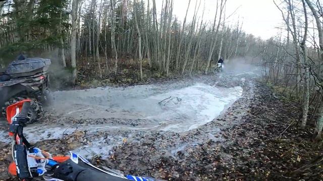 Питбайк Застрял В Грязи / Тотальный Гряземес / Покатушки на питбайке Бсе 125 и Аполло 150