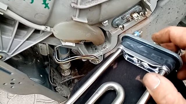Замена тэна стиральной машины Zanussi