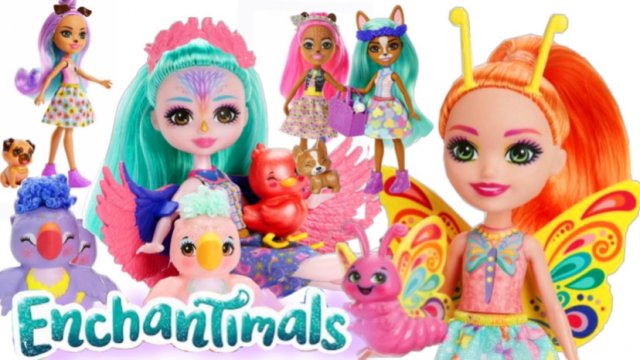 Enchantimals City Tails Main Street Новые куклы Энчантималс