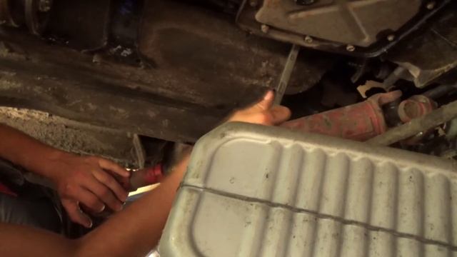 Замена масла в кпп без ямы  Нива