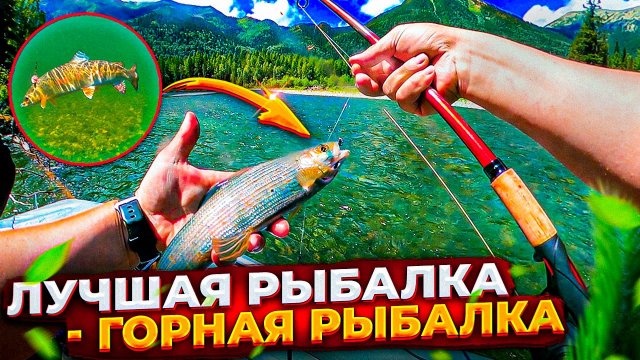 Увлекательная рыбалка в Сибирской тайге. Горная рыбалка с Besha #1