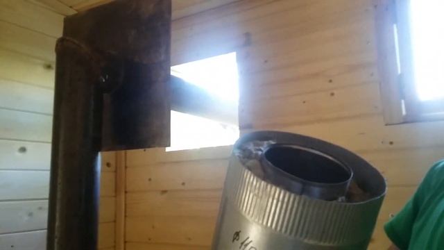 Проход дымохода через стену или потолок в бане. Опасный и пожаробезопасный ППУ. Разделка
