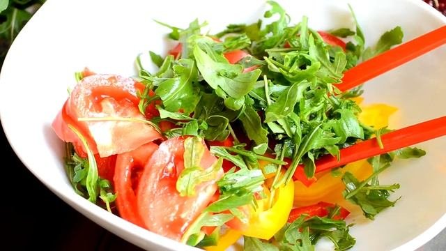 Летний салат с чиа. Chia salad.