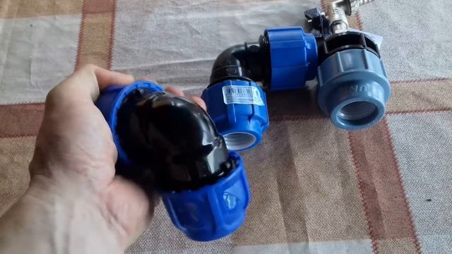 Компрессионные фитинги для ПНД труб производства Россия, Италия, Турция, какие выбрать. Мой отзыв.