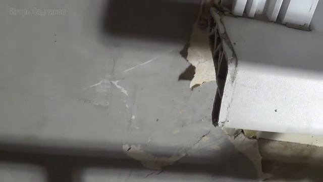 Маленькая кухня 5 кв метров эконом вариант своими руками Часть 5 Демонтаж подоконника ПВХ