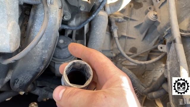 Течет масло Opel Vectra C / Нашли течь масла Опель Вектра Ц возле стартера