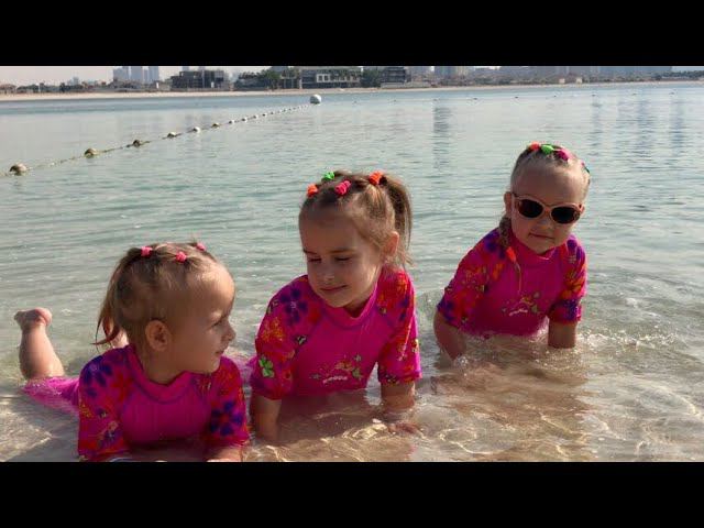ВЛОГ Идем Atlantis the palm в Дубаи Гуляем в Дубай Молл Алина Юляшка и Алиса играют VLOG