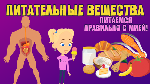 ПИТАТЕЛЬНЫЕ ВЕЩЕСТВА. ЗНАЕМ САМИ!