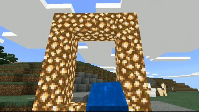 как построить портал в рай на самом деле в Майнкрафт. (Теория)Портал#1