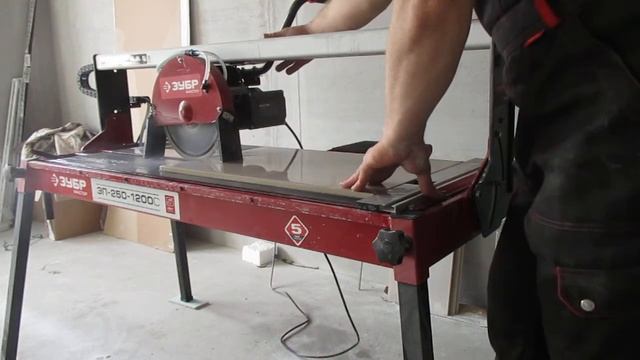 Мой плиткорез Электроплиткорез МАСТЕР ЗУБР ЭП-250-1200С 1 серия .