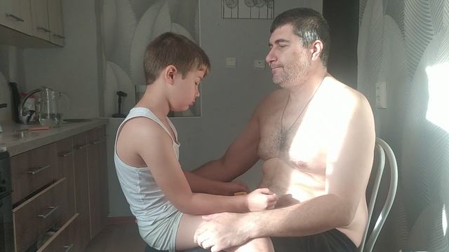 доброе утро 22 октября 2022, папуля и сынок??