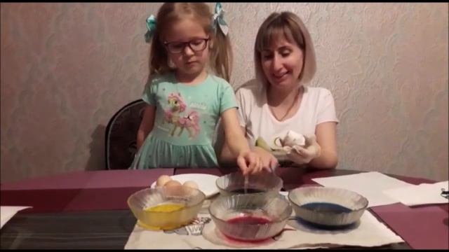 СВЕТЛАЯ ПАСХА Мастер-класс по окрашиванию яиц