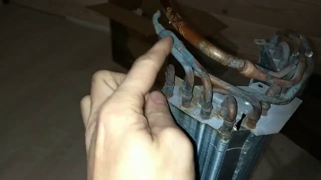 Фанкойл из кондиционера своими руками.