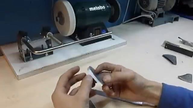 Заточка ножей ледобура Mora. Часть 1.