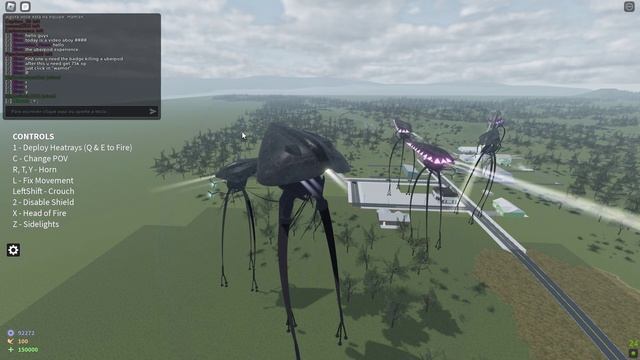 WAR OF THE WORLDS ROBLOX: The uberpod showcase.